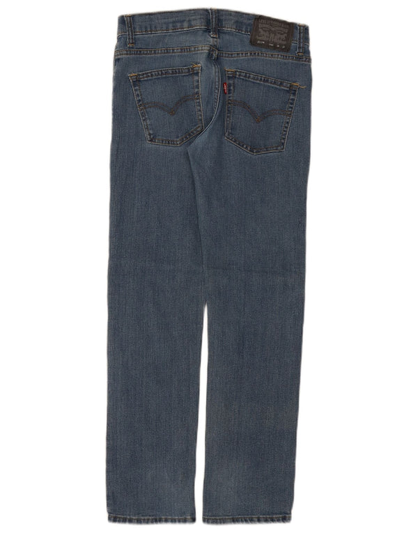 LEVI'S Boys 511 Slim Jeans 11-12 Years W26 L26 Blue Cotton