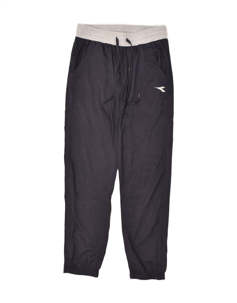 DIADORA Mens Tracksuit Trousers Joggers Small Navy Blue Vintage Diadora and Second-Hand Diadora from Messina Hembry 