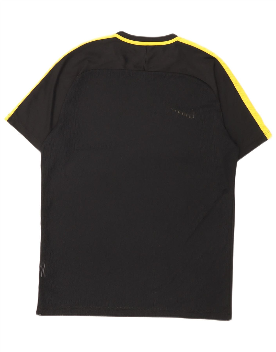 Nike Mens Dri Fit T-Shirt Top Large Black Colourblock Polyester