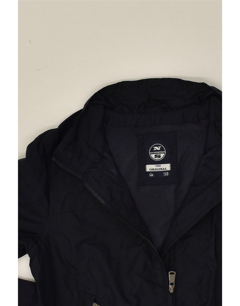 NORTH SAILS Boys Bomber Jacket 9-10 Years Navy Blue Polyamide | Vintage North Sails | Thrift | Second-Hand North Sails | Used Clothing | Messina Hembry 