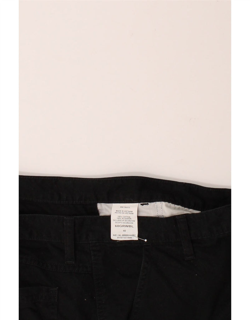 WRANGLER Mens Cargo Shorts W40 XL Black Cotton Vintage Wrangler and Second-Hand Wrangler from Messina Hembry 