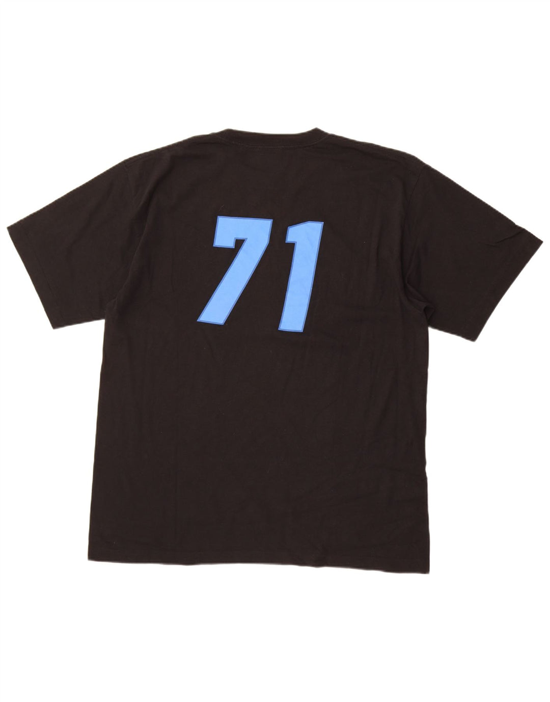 Starter Mens Graphic T-Shirt Top Large Black Cotton