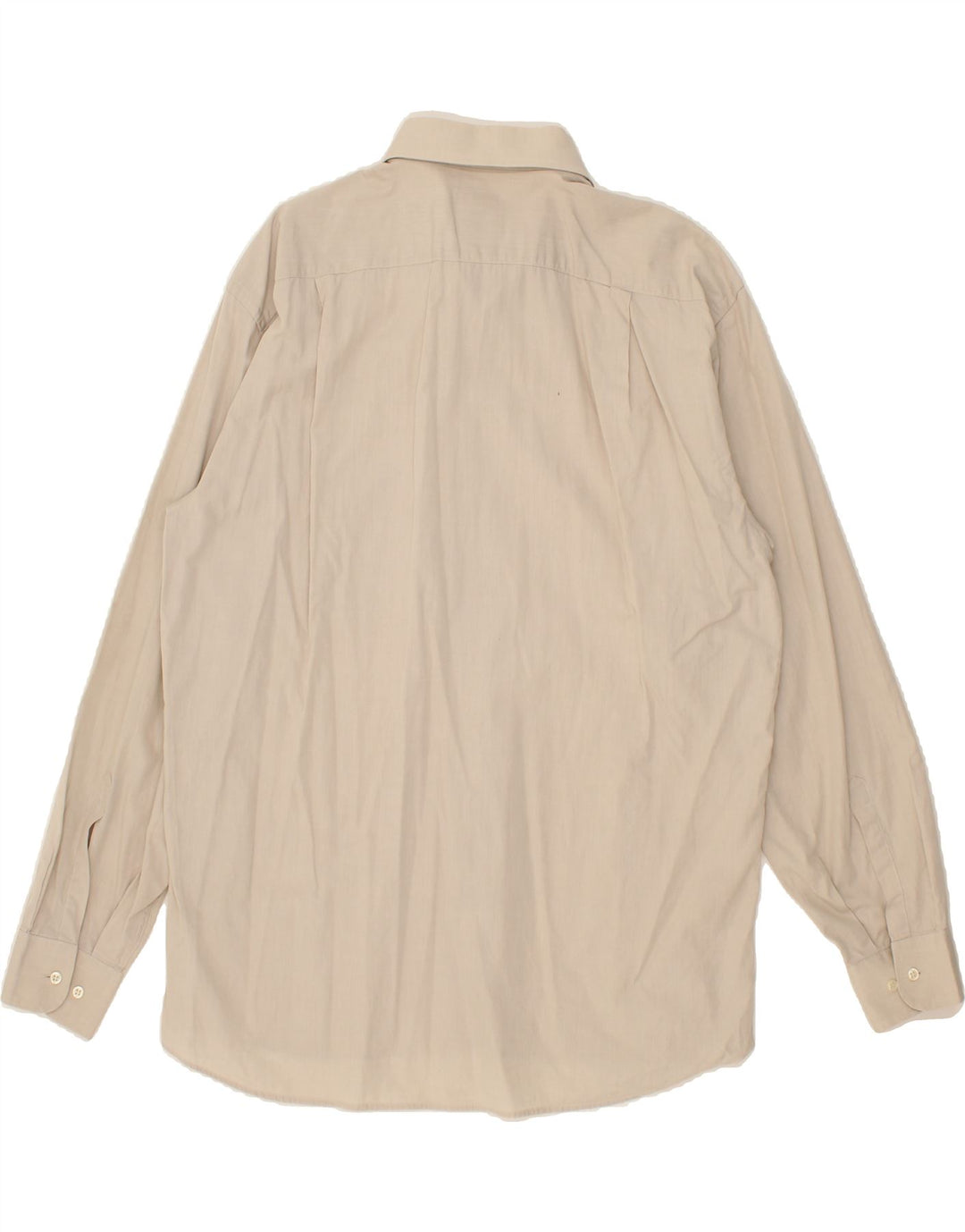 ROCCOBAROCCO Mens Shirt Size 44 17 1/2 XL Beige Vintage Roccobarocco and Second-Hand Roccobarocco from Messina Hembry 