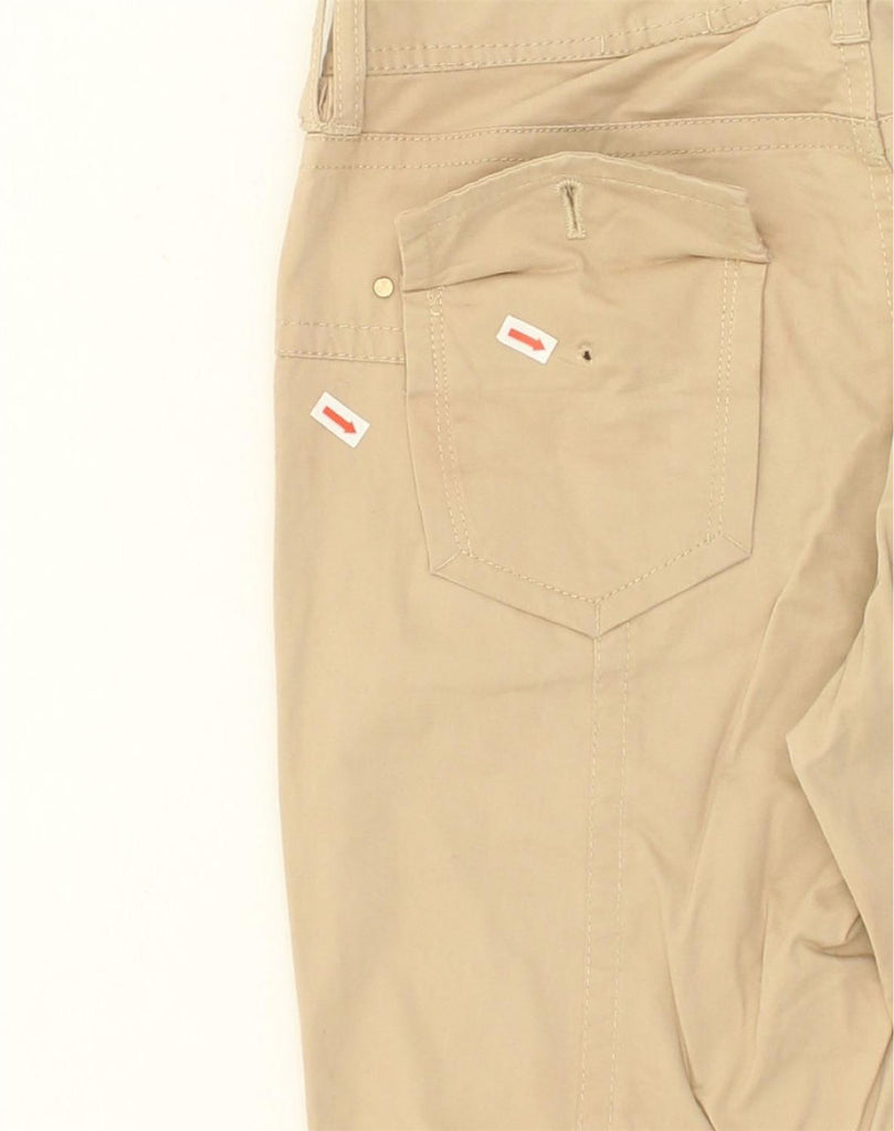 MASSIMO DUTTI Womens Straight Casual Trousers EU 38 Small W28 L31 Beige | Vintage Massimo Dutti | Thrift | Second-Hand Massimo Dutti | Used Clothing | Messina Hembry 