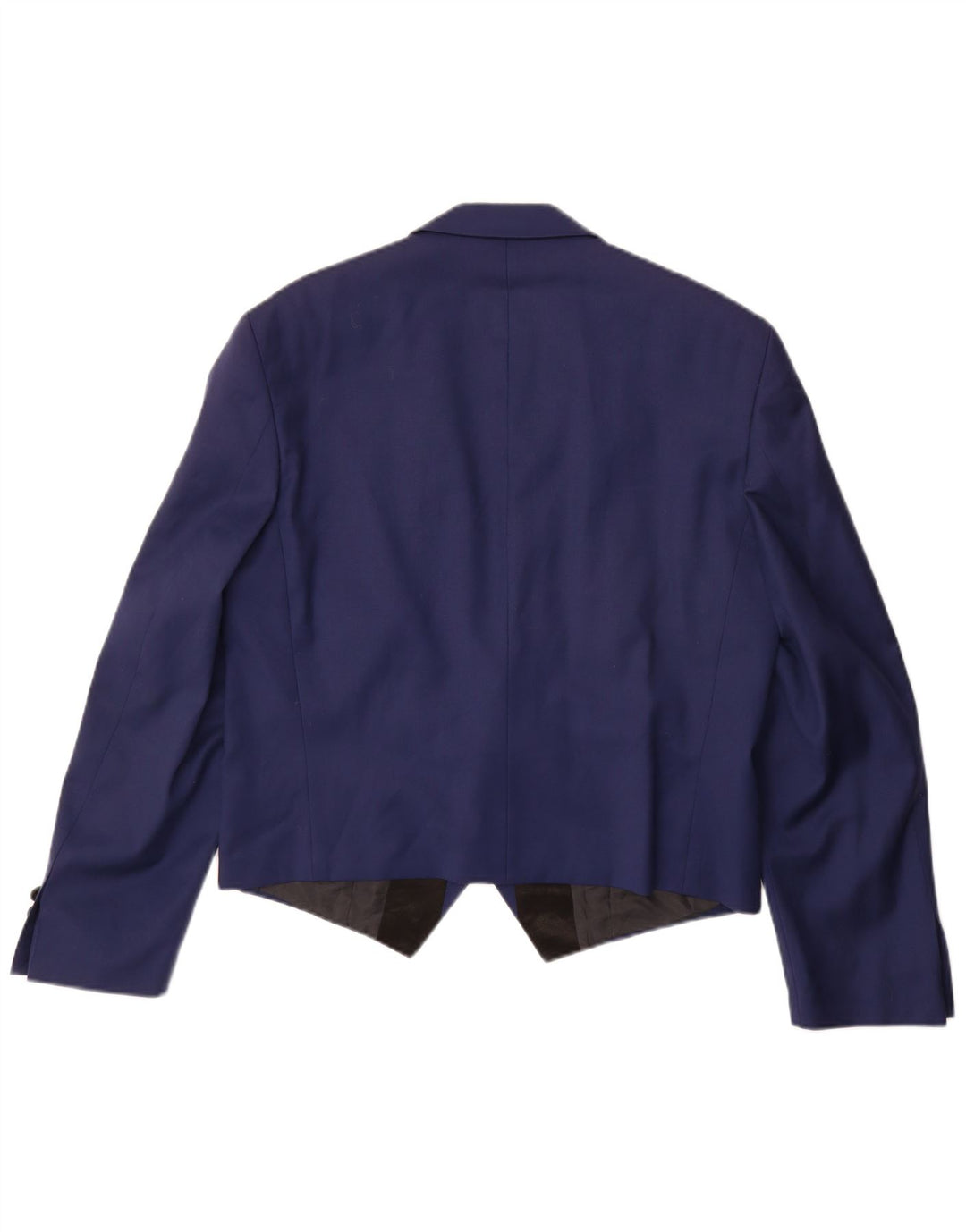 Vintage Mens Berlin Blazer Jacket UK 38 Medium Navy Blue Colourblock