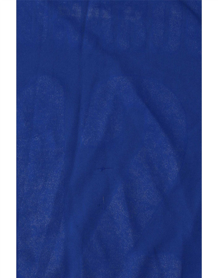 Lotto Mens Graphic T-Shirt Top Large Blue Colourblock Polyester
