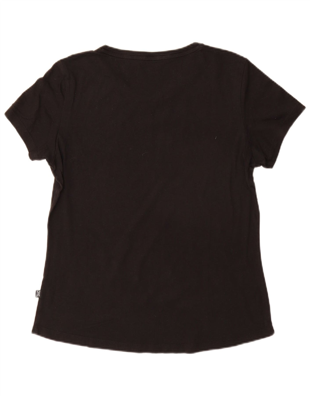 PUMA Womens Graphic T-Shirt Top UK 14 Large Black