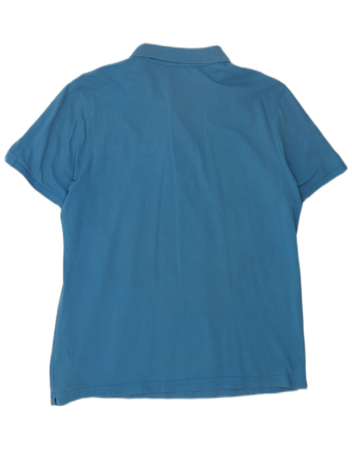 LOTTO Mens Polo Shirt 2XL Blue