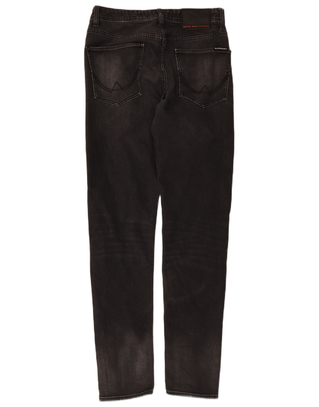 Superdry Mens Wilson Slim Jeans W30 L32 Grey Cotton