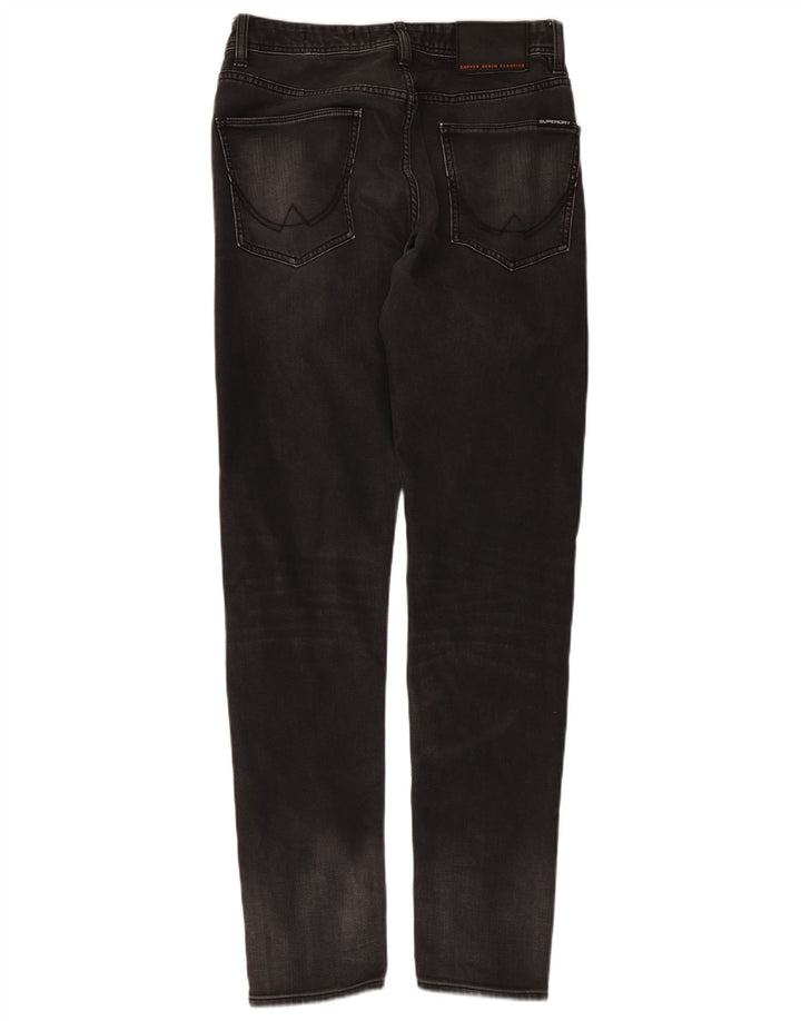 Superdry Mens Wilson Slim Jeans W30 L32 Grey Cotton