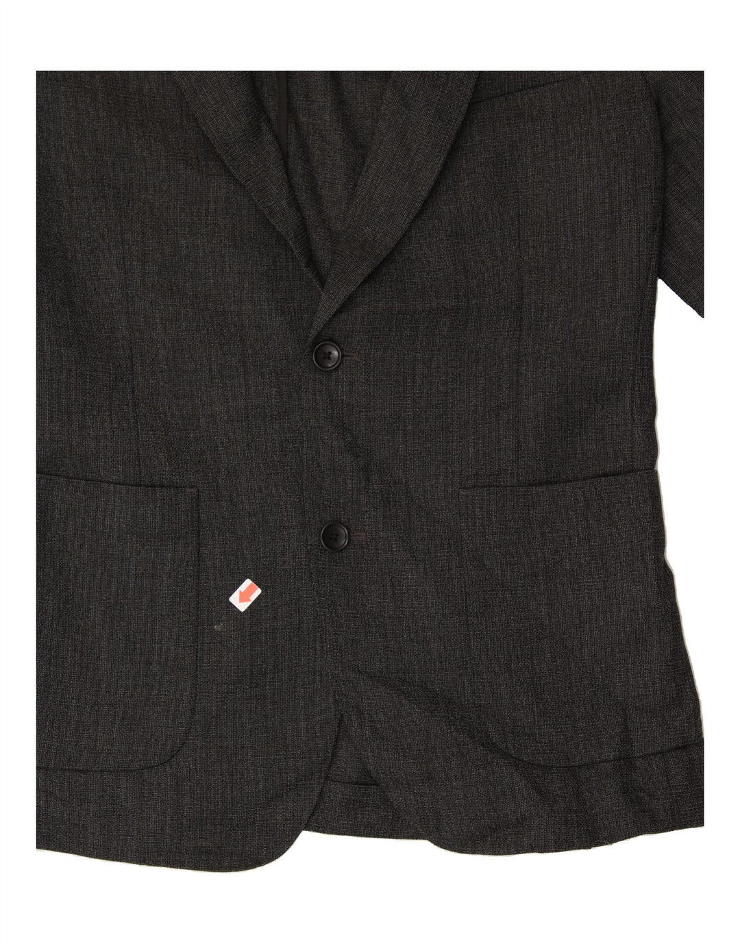 BONOBOS Mens Slim Fit 2 Button Blazer Jacket UK 40 Large Grey Wool Classic Vintage BONOBOS and Second-Hand BONOBOS from Messina Hembry 