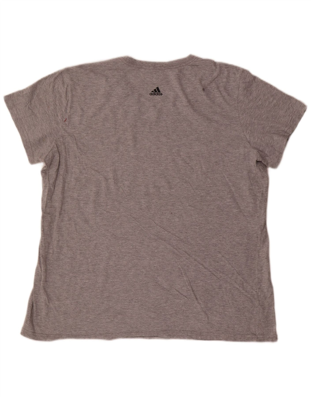 Adidas Mens Graphic T-Shirt Top 2XL Grey