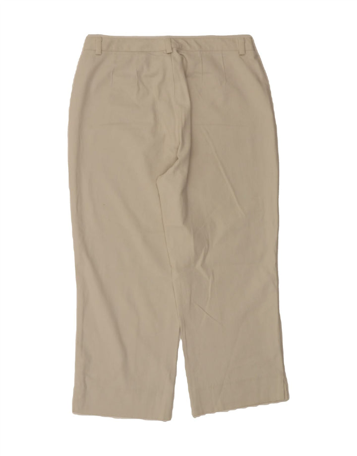 DOCKERS Womens Tapered Capri Trousers US 12 Medium W30 L23 Off White Vintage Dockers and Second-Hand Dockers from Messina Hembry 