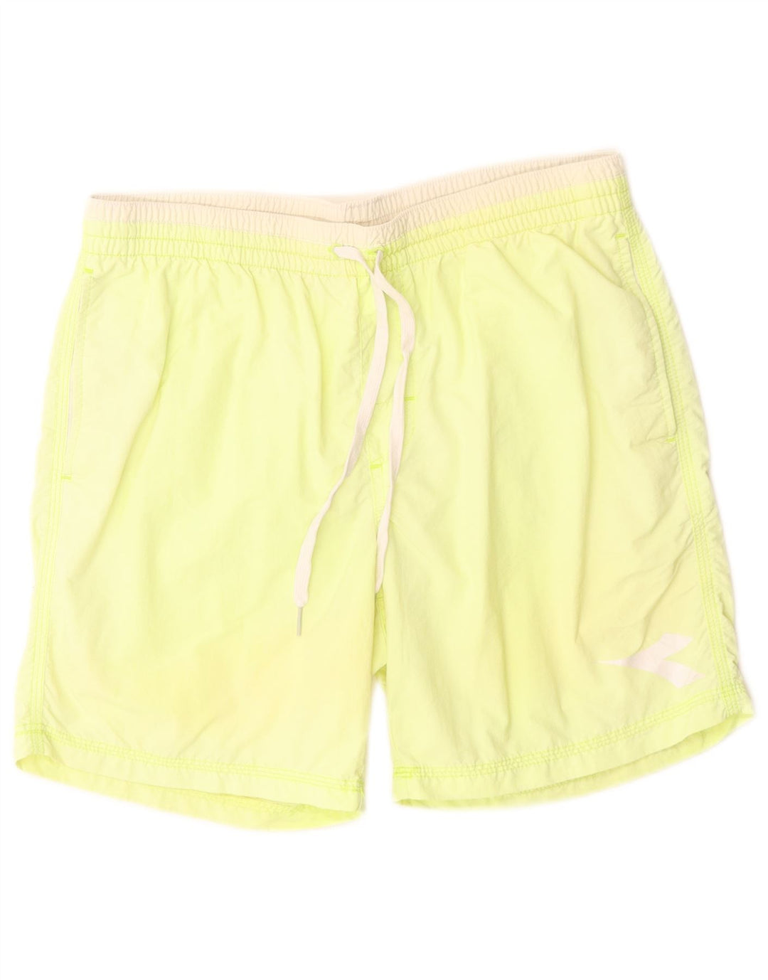 Diadora Mens Swimming Shorts Medium  Yellow Polyamide