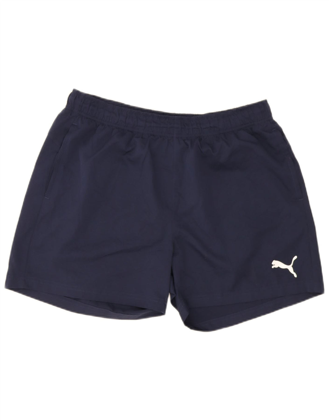 Puma Mens Sport Shorts XL  Navy Blue Polyester
