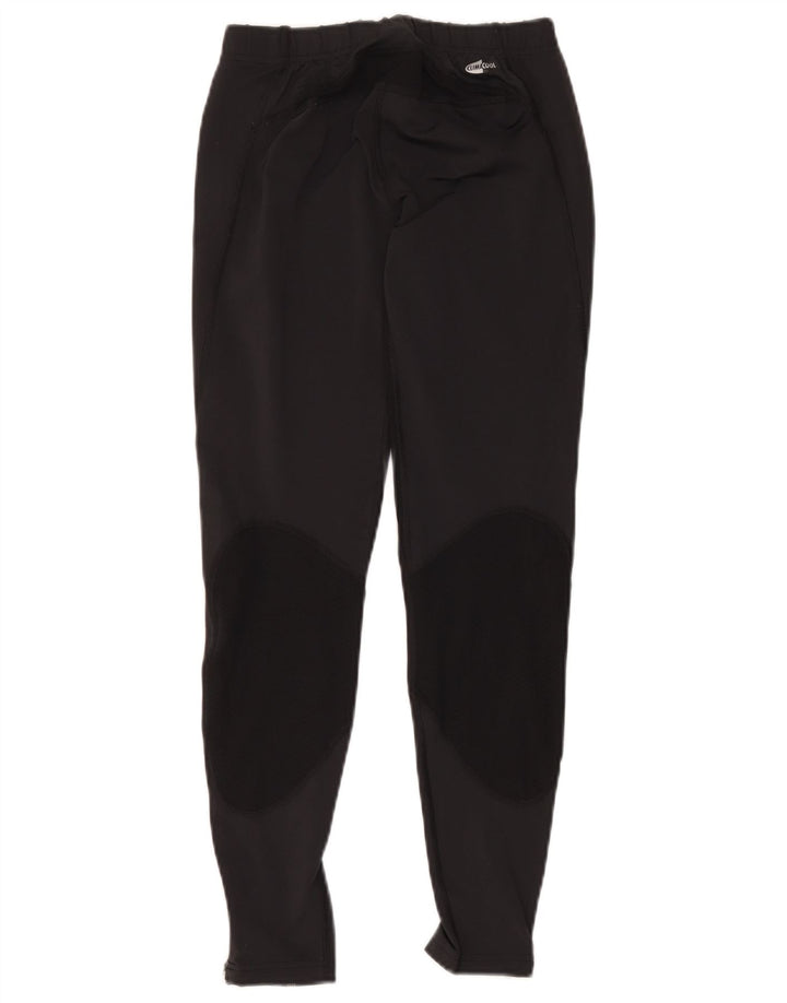 Adidas Womens Climacool Tracksuit Trousers UK 14 Medium  Black Polyester