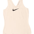 Nike Womens Dri Fit Graphic Vest Top UK 14 Large White
