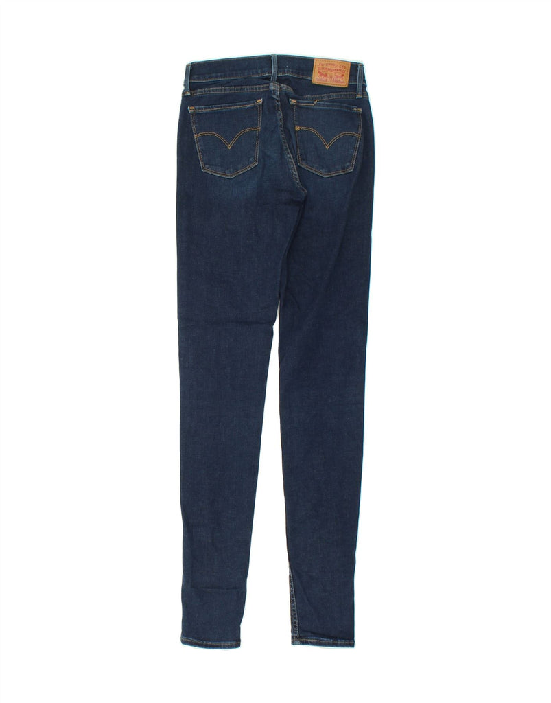 LEVI'S Womens 710 Super Skinny Jeans W25 L32  Blue Cotton Vintage Levi's and Second-Hand Levi's from Messina Hembry 