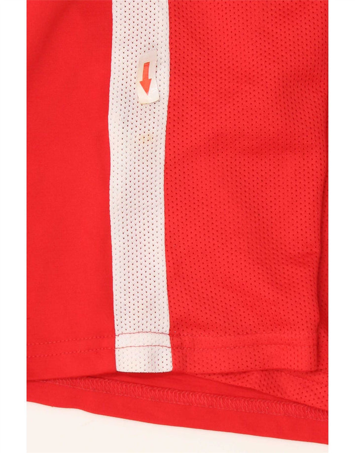 Nike Mens Dri Fit T-Shirt Top Medium Red Polyester