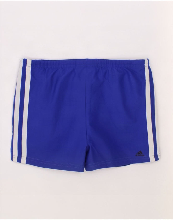 Adidas Boys Swimming Shorts 13-14 Years Blue Polyester