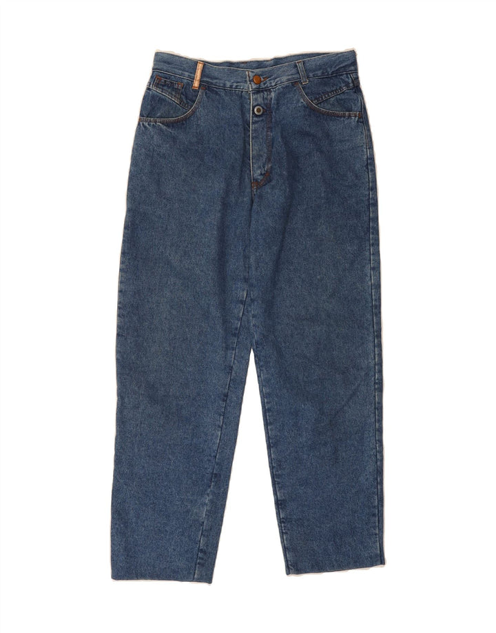 MASH Womens Straight Jeans IT 50 XL W33 L28 Blue Cotton Vintage Mash and Second-Hand Mash from Messina Hembry 