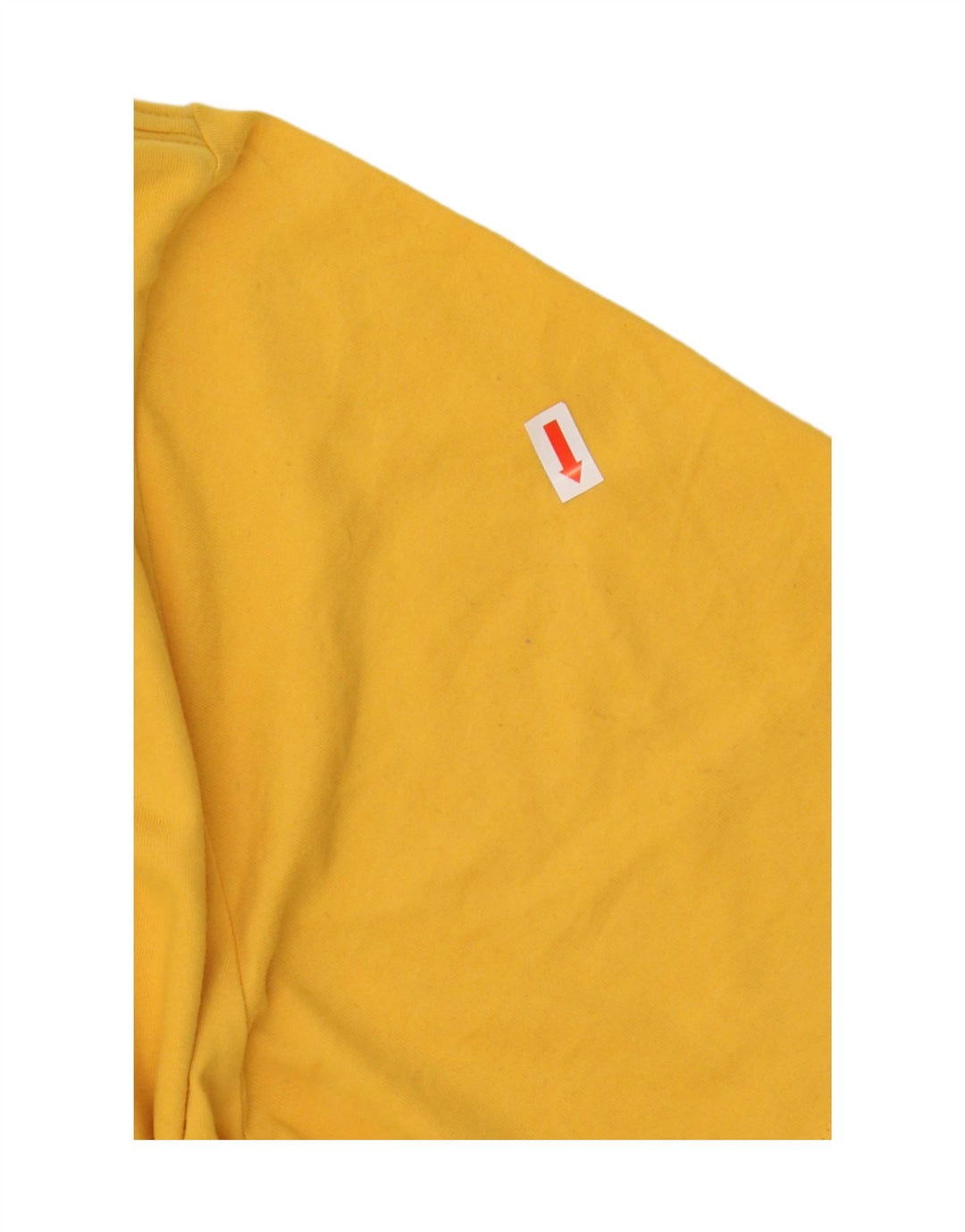 JORDAN Mens Dri Fit T-Shirt Top 2XL Yellow Vintage Jordan and Second-Hand Jordan from Messina Hembry 