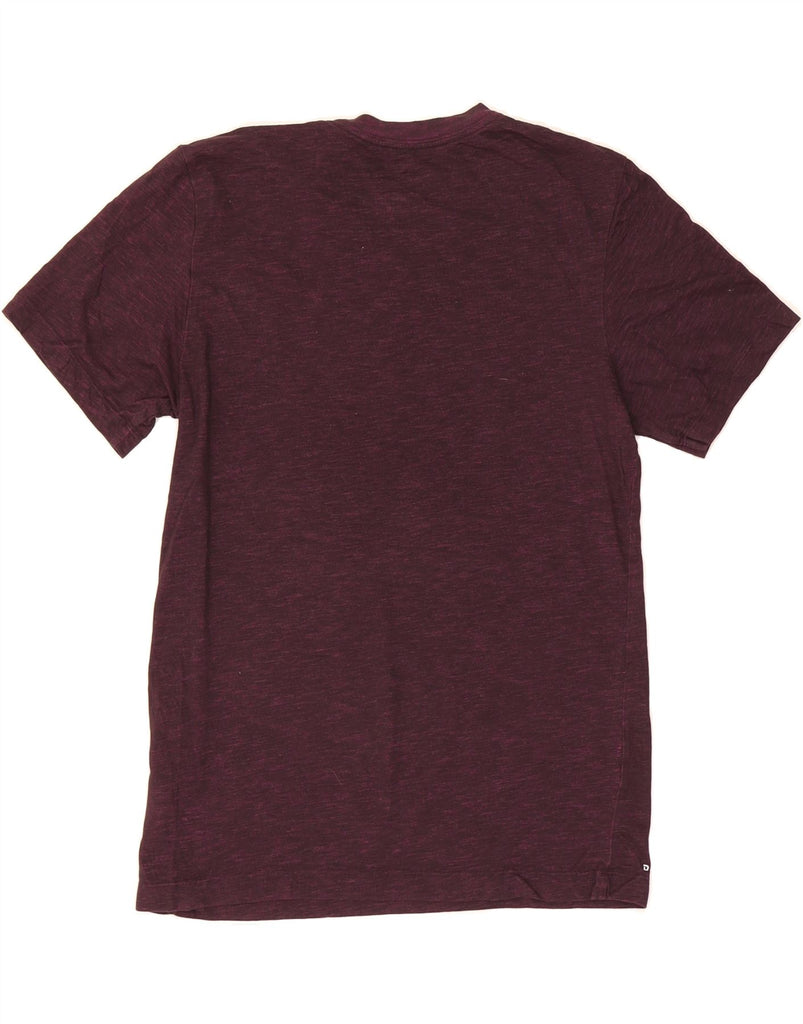 NIKE Mens Dri Fit Graphic T-Shirt Top Small Burgundy Cotton Vintage Nike and Second-Hand Nike from Messina Hembry 