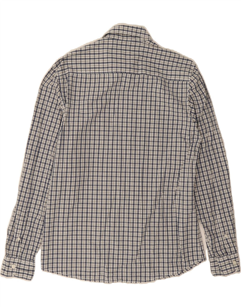 PEPE JEANS Mens Shirt Medium Navy Blue Check Cotton Vintage PEPE Jeans and Second-Hand PEPE Jeans from Messina Hembry 