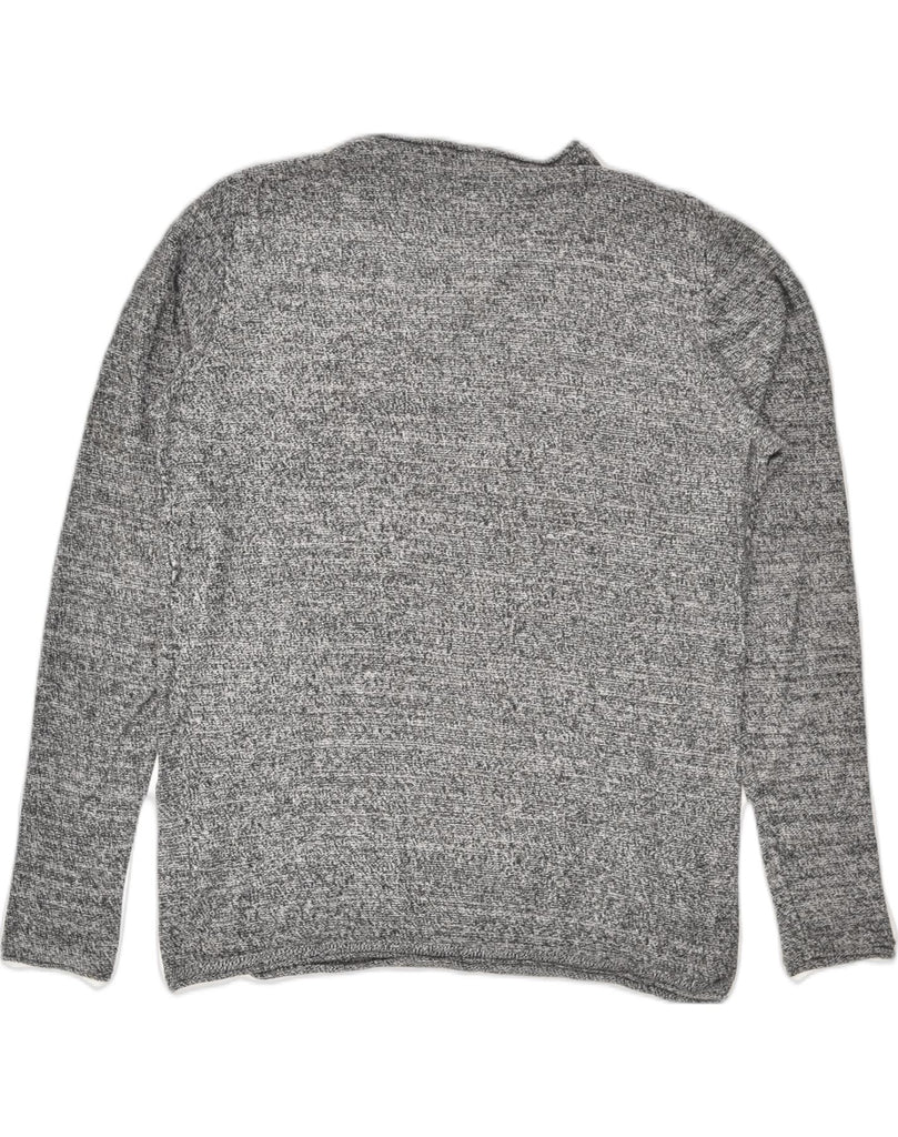 JACK & JONES Mens Premium Crew Neck Jumper Sweater Large Grey Flecked | Vintage Jack & Jones | Thrift | Second-Hand Jack & Jones | Used Clothing | Messina Hembry 