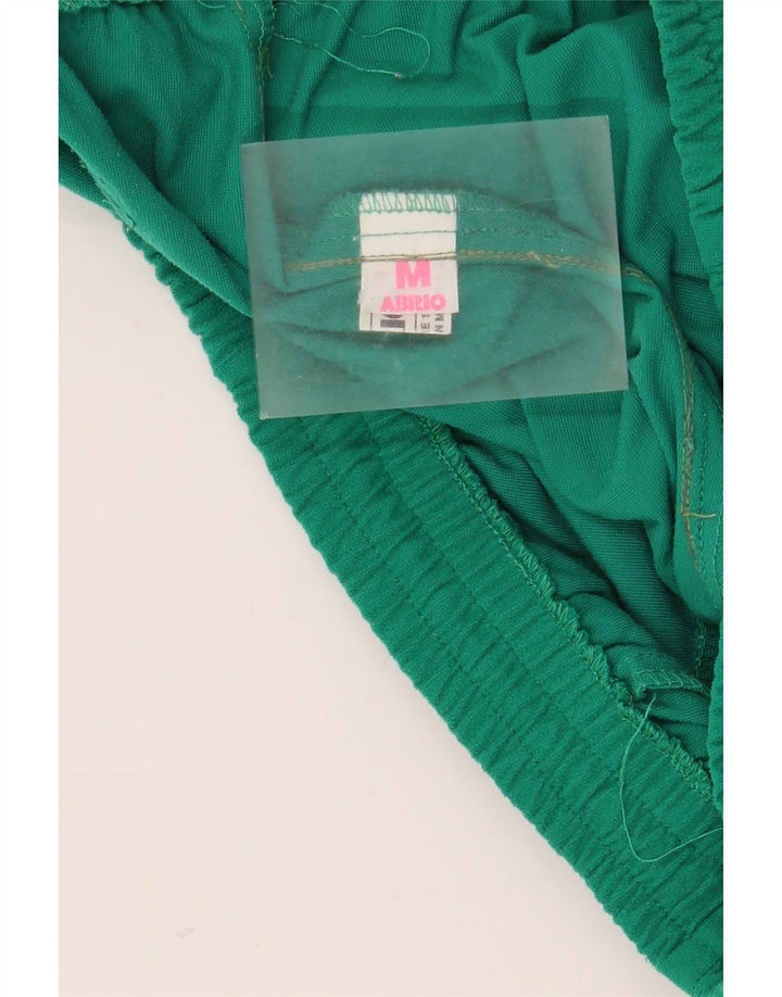 Vintage Womens Full Tracksuit UK 14 Medium  Green Colourblock Polyester