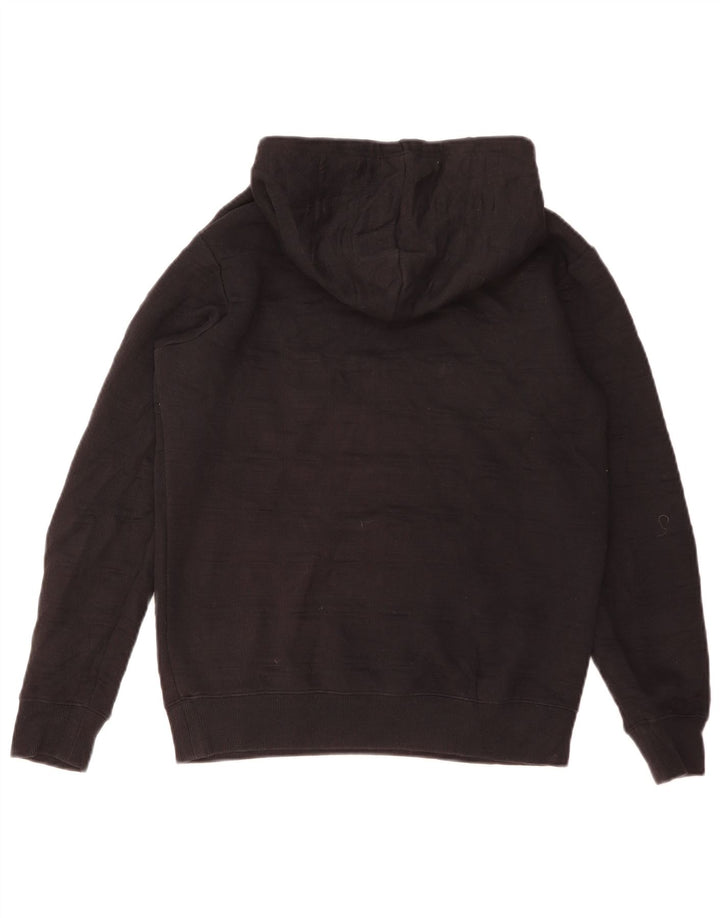 Fila Mens Hoodie Jumper XS Black Cotton