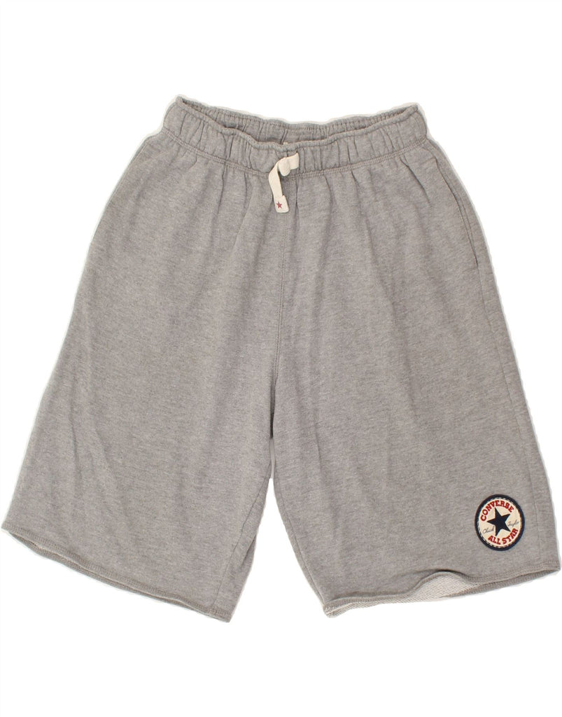 CONVERSE Boys Sport Shorts 12-13 Years Large Grey Cotton | Vintage Converse | Thrift | Second-Hand Converse | Used Clothing | Messina Hembry 