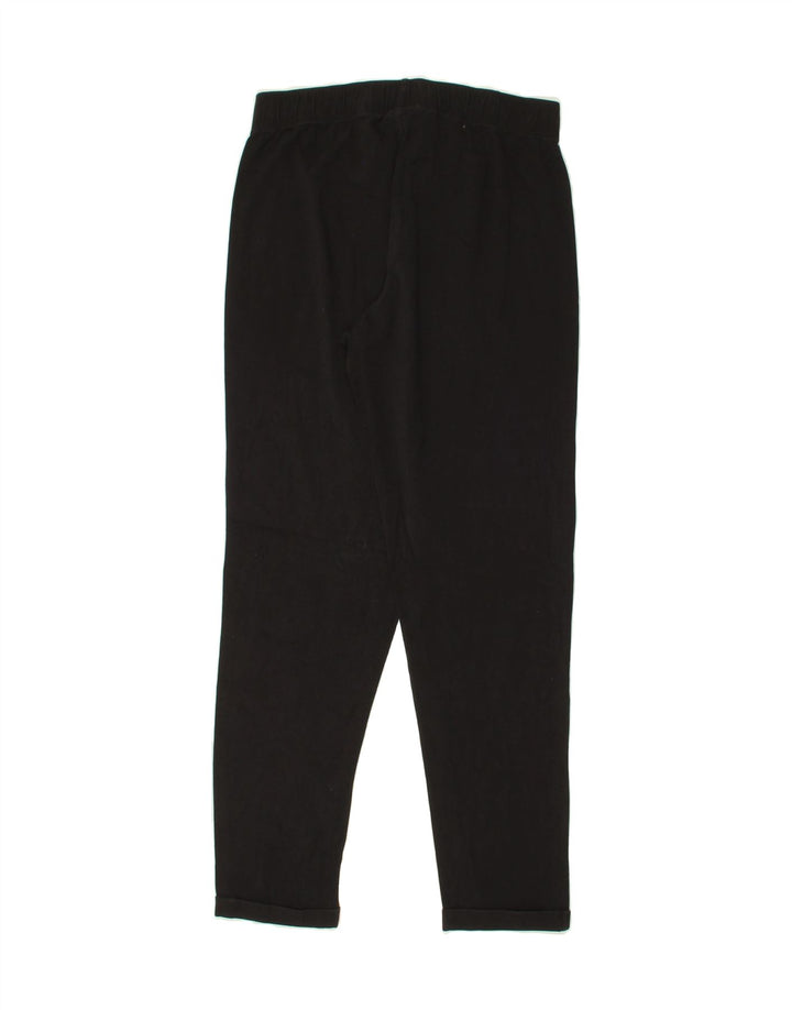 CHAMPION Womens Tracksuit Trousers UK 12 Medium  Black Vintage Champion and Second-Hand Champion from Messina Hembry 