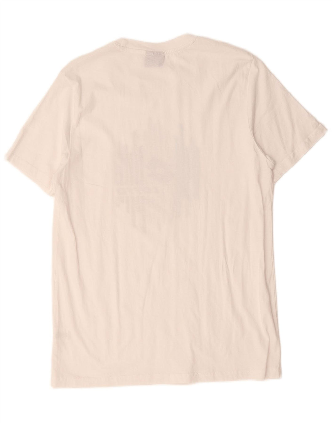 Lotto Mens Graphic T-Shirt Top Large White Cotton