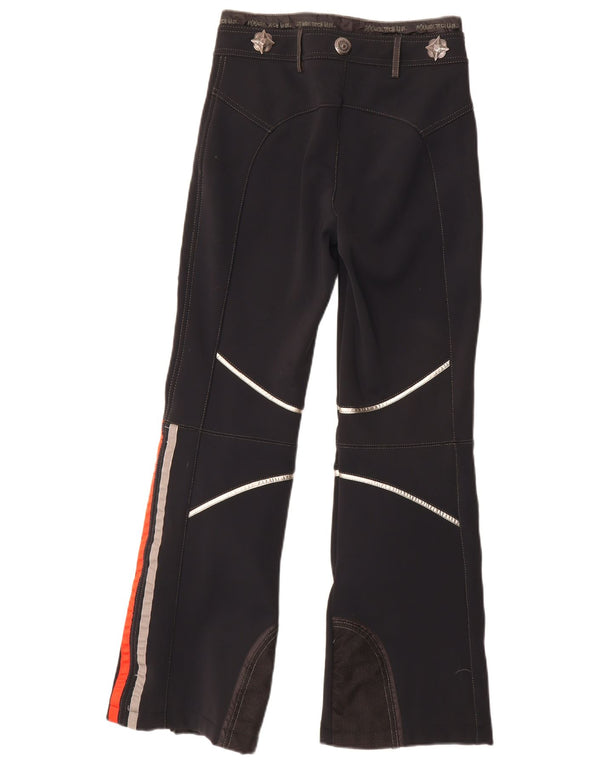 Sportalm Kitzbühel Womens Graphic Ski Trousers W34 L30 Black Striped Nylon
