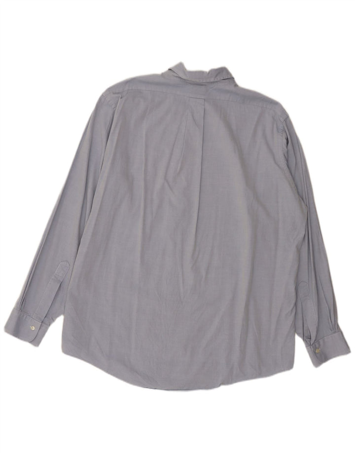 Brooks Brothers Mens Shirt Size 17 XL Blue Cotton