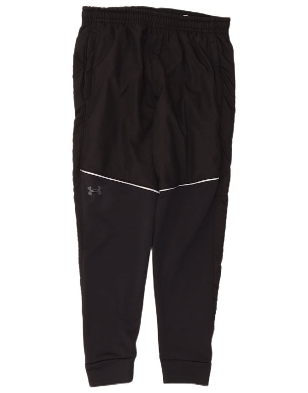 Under Armour Mens Graphic Tracksuit Trousers Joggers Medium Black Polyester