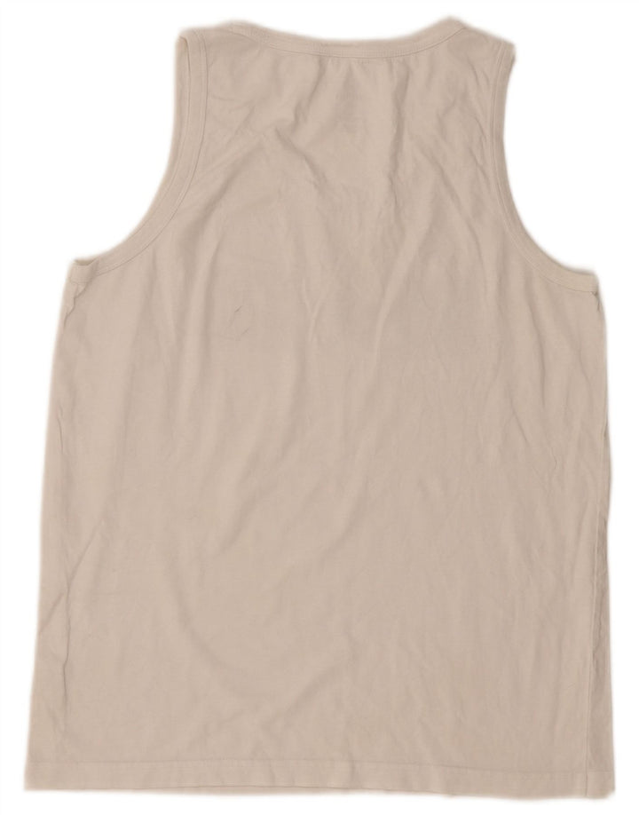 Converse Womens Graphic Vest Top UK 10 Small White