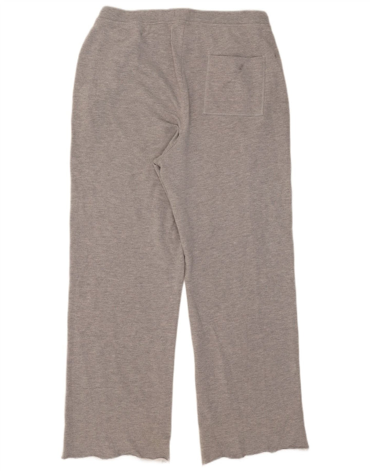 Jack Wills Womens Graphic Tracksuit Trousers UK 14 Medium Grey Flecked