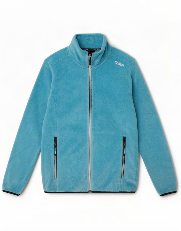 CMP Girls Fleece Jacket 13-14 Years Blue Polyester