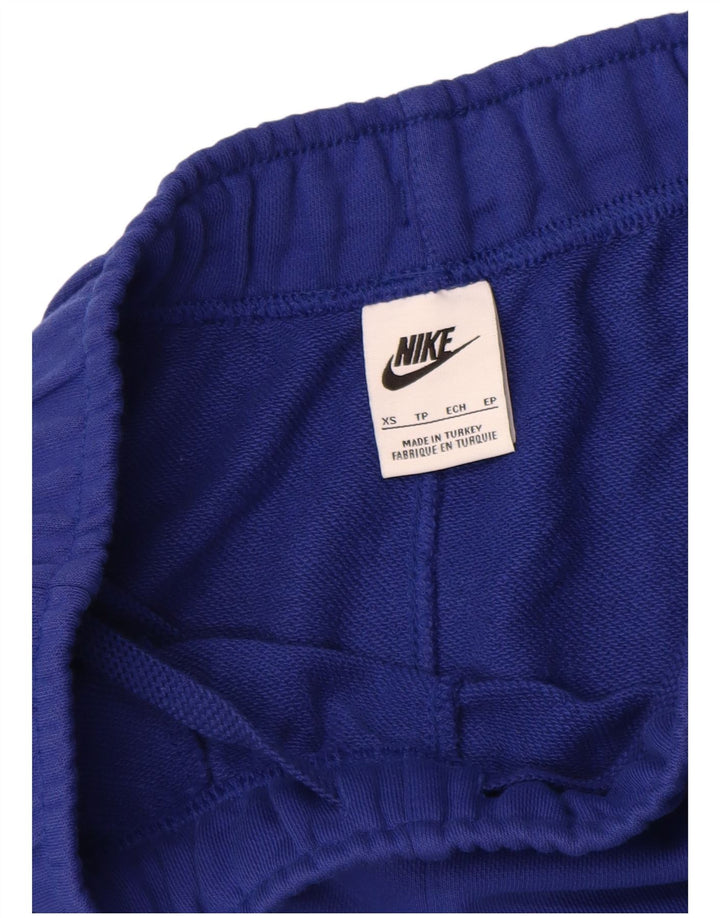 Nike Mens Graphic Sport Shorts XS Blue Cotton