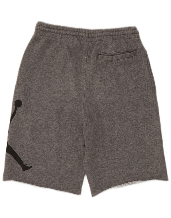 Jordan Boys Graphic Sport Shorts 10-11 Years Medium Grey Cotton