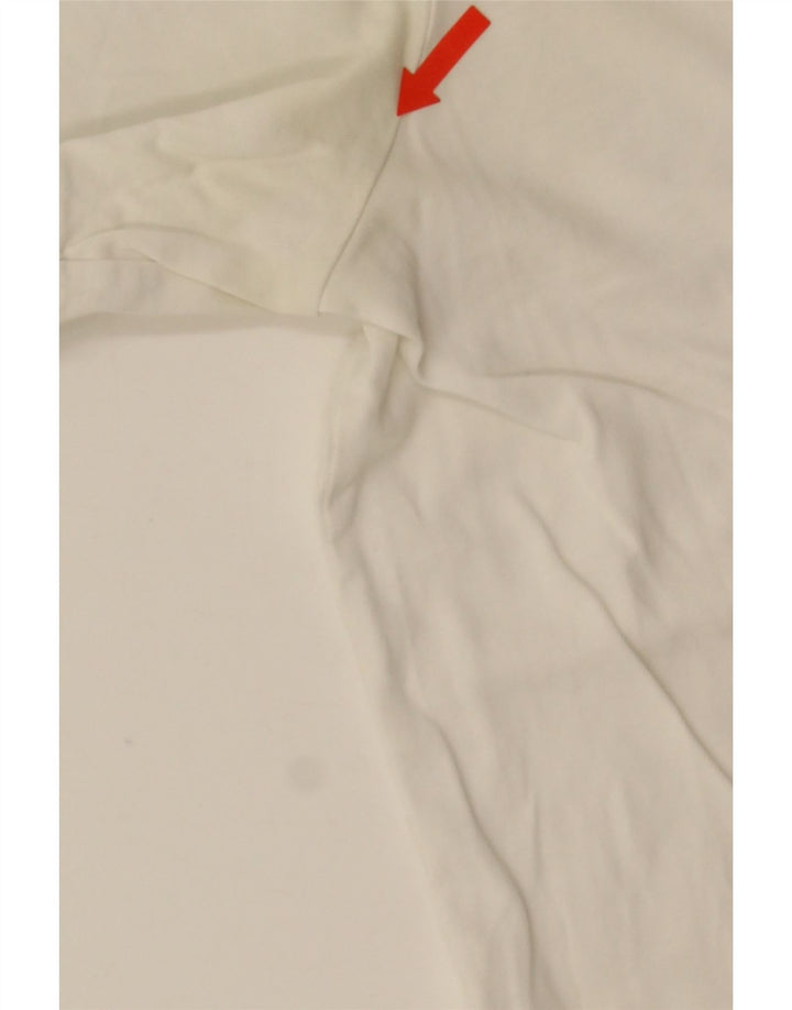 Puma Mens T-Shirt Top Large White Cotton