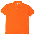 LOTTO Mens Polo Shirt Large Orange Cotton