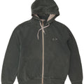 Sun68 Mens Zip Hoodie Sweater Large Green Cotton