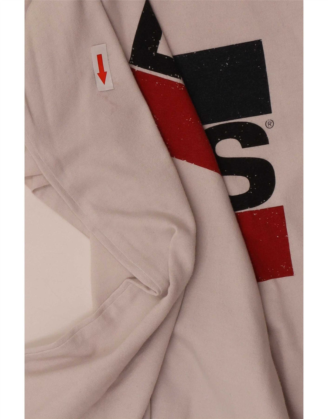 Levi's Mens Graphic T-Shirt Top Large White
