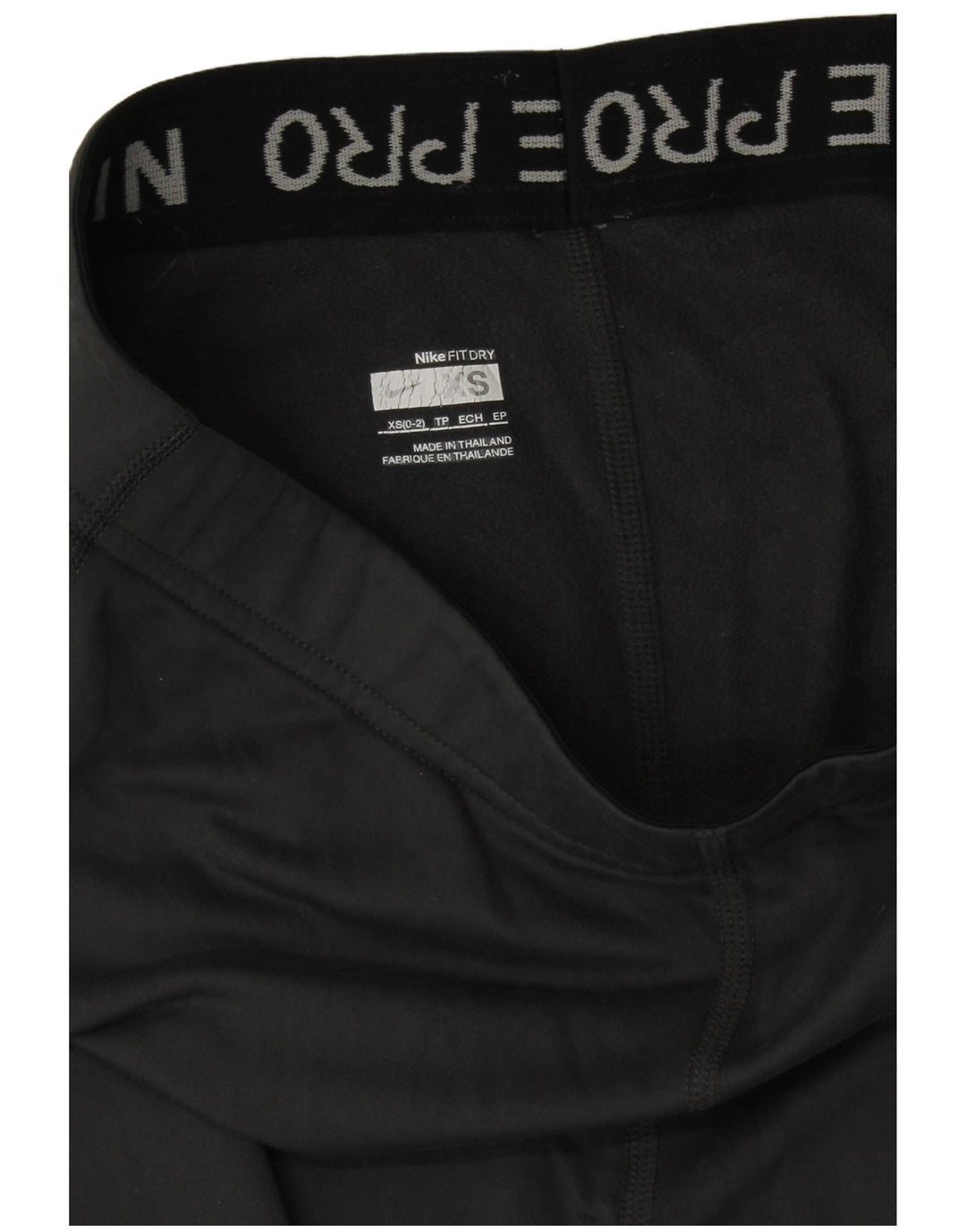 NIKE Womens Fit Dry Leggings US 0/2 XS  Grey Polyester