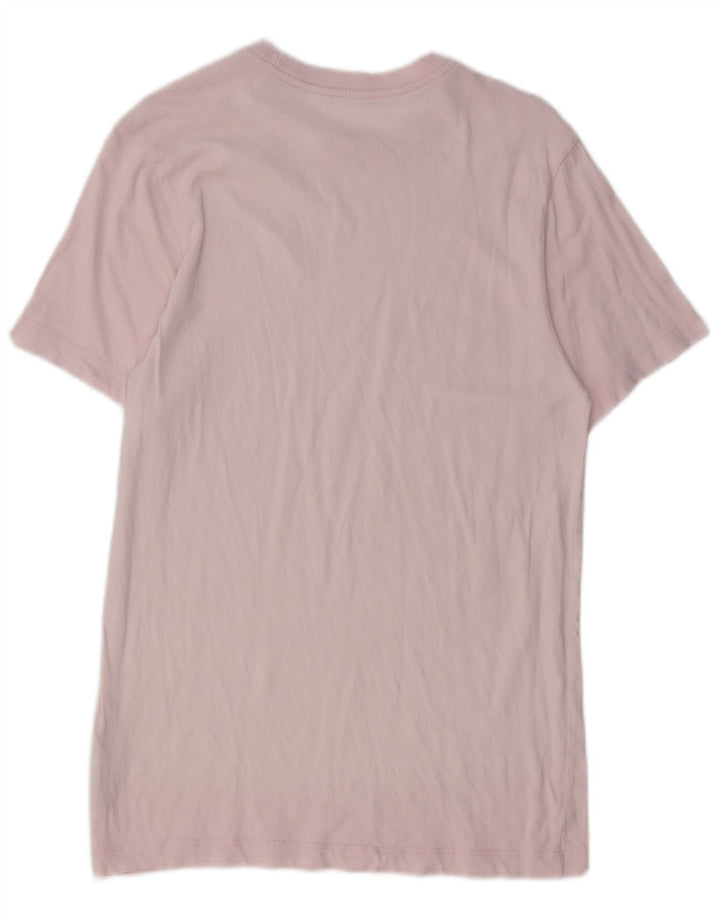 Nike Mens T-Shirt Top XS Pink Cotton