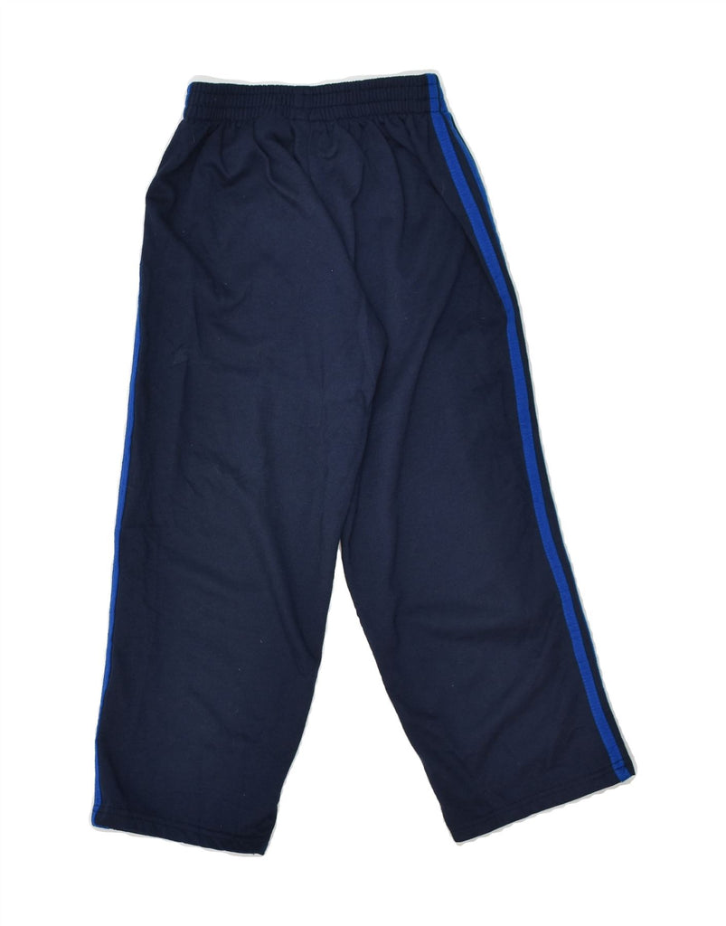 STARTER Boys Tracksuit Trousers 7-8 Years Navy Blue Polyester | Vintage Starter | Thrift | Second-Hand Starter | Used Clothing | Messina Hembry 