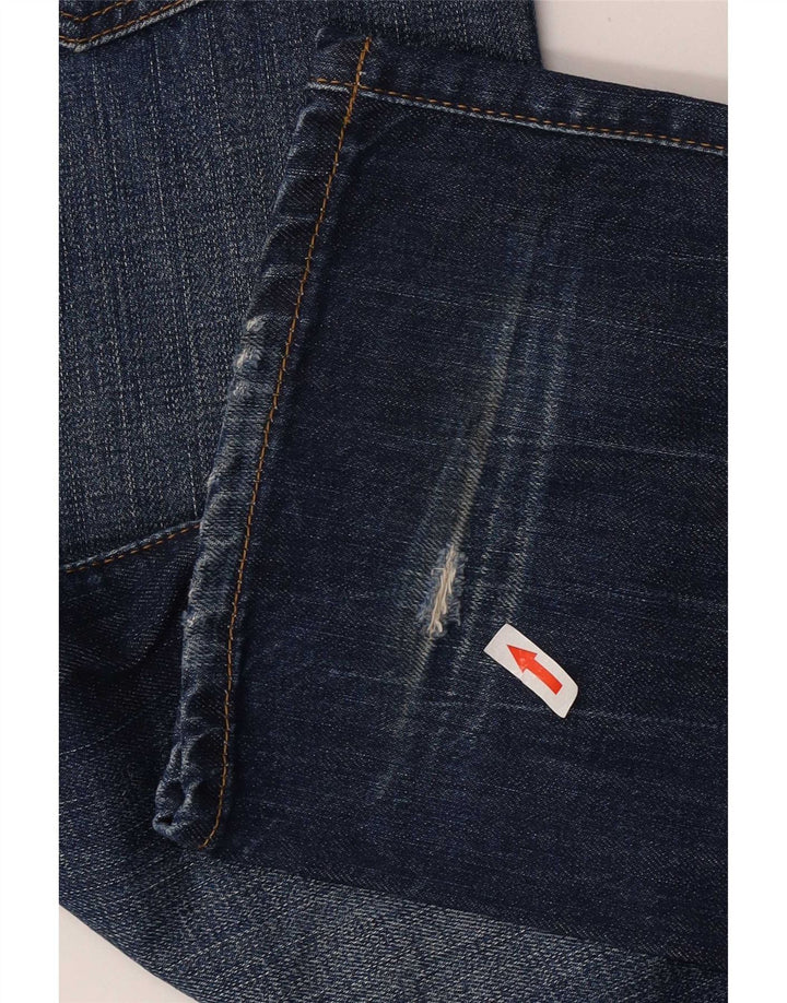Levi's Mens 501 Straight Jeans W34 L32 Blue Cotton